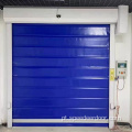 Porta de congelador rápida de PVC industrial para sala fria